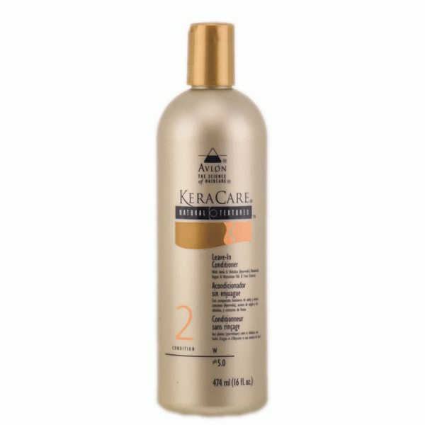 Keracare – Natural Textures Leave In Conditioner With Amla & Shikakai– 8Oz