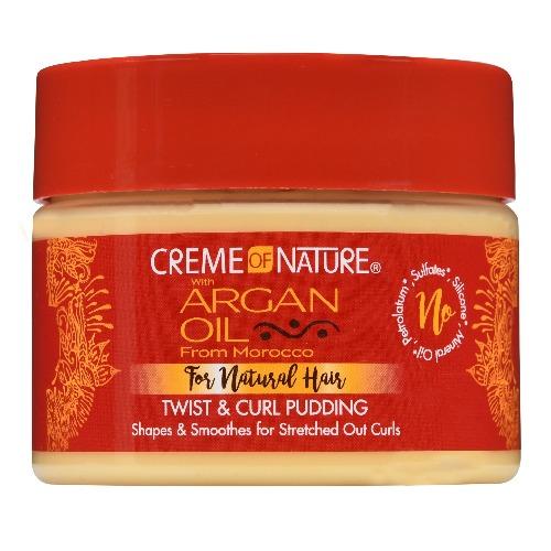 Creme Of Nature – Argan Oil Twist & Curl Pudding – 11.5Oz