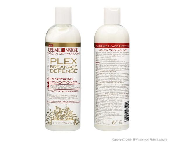 Creme Of Nature – Plex Breakage Defense Restoring Conditioner – 12Oz