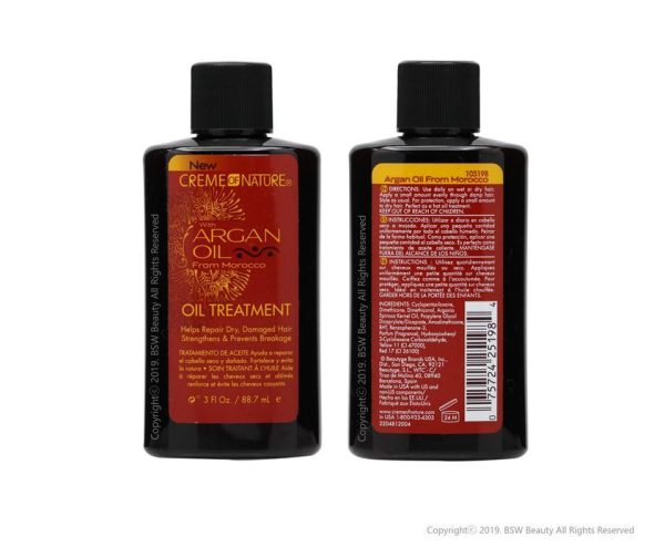 Creme Of Nature – Argan Oil Treatment – 3Oz