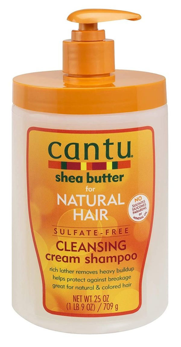 Cantu – Sulfate-Free Cleansing Cream Shampoo – 25Oz