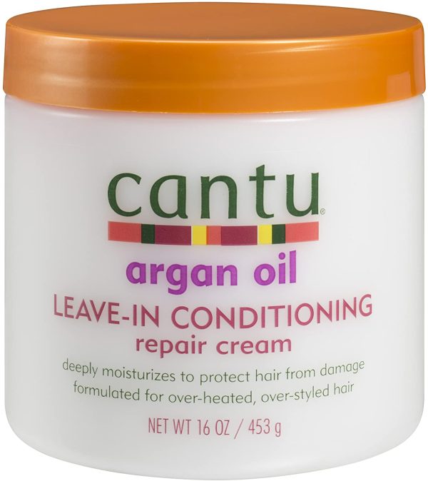 Cantu – Argan Oil Leave-In Conditioning Repair Cream – 16Oz