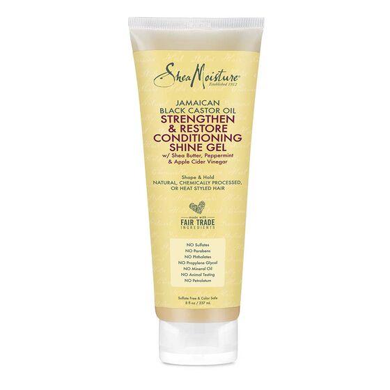 Shea Moisture – Jamaican Black Castor Oil Strengthening & Restore Conditioning Shine Gel – 8Oz