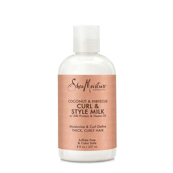 Shea Moisture – Coconut & Hibiscus Curl & Shine Style Milk – 254Ml