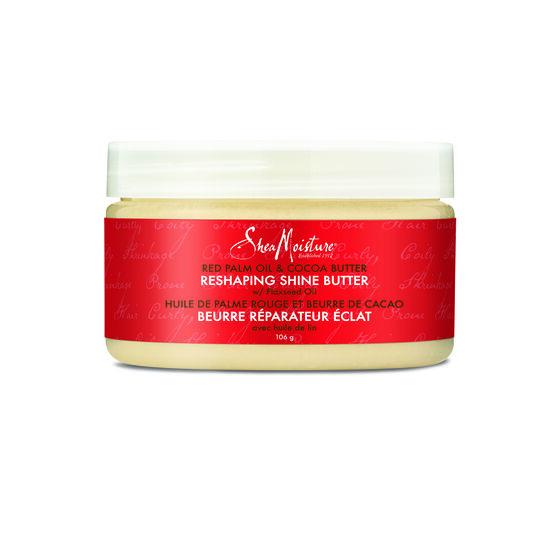 Shea Moisture – Red Palm Oil & Cocoa Butter Reshaping Shine Butter – 3.75Oz