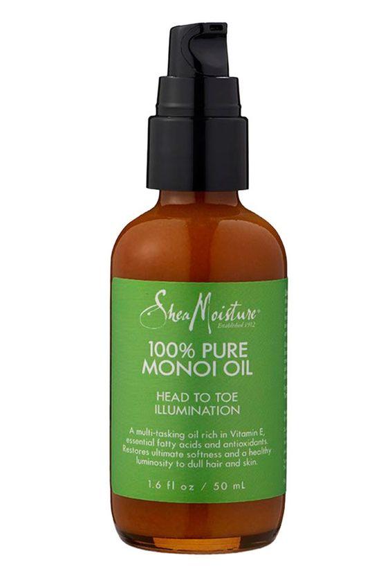 Shea Moisture 100% Pure Monoi Oil Head To Toe Illumination 1.6 Oz